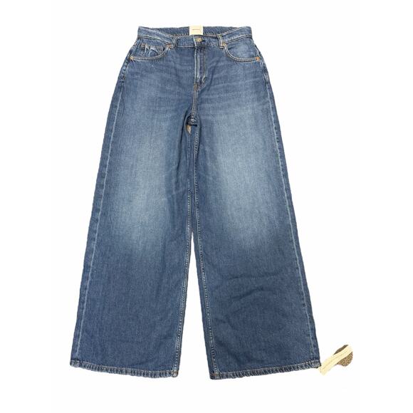 Reformation Rui Lived-In Wide Leg Baggy Jeans - Picture 2 of 6